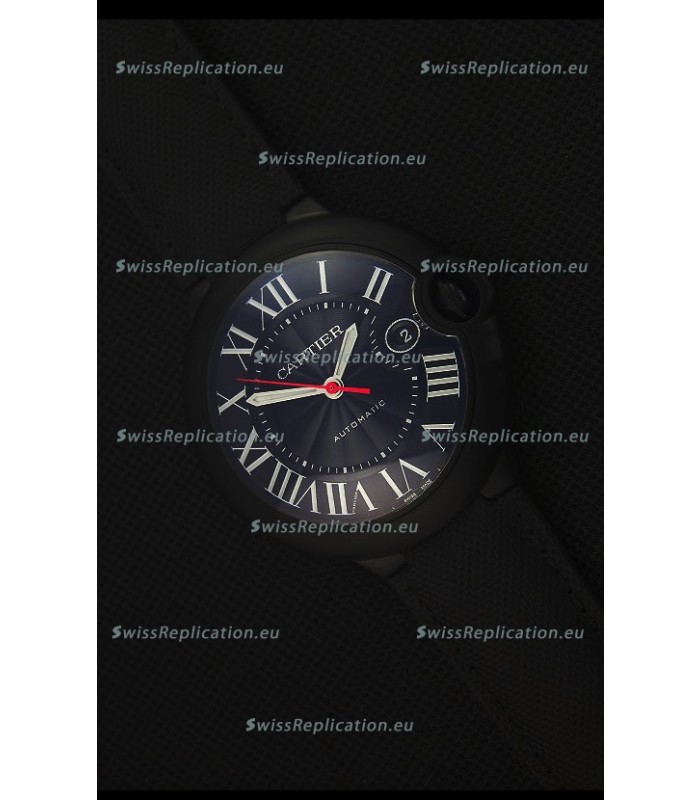 Cartier Ballon Bleu 42MM DLC Coated Swiss Replica Watch