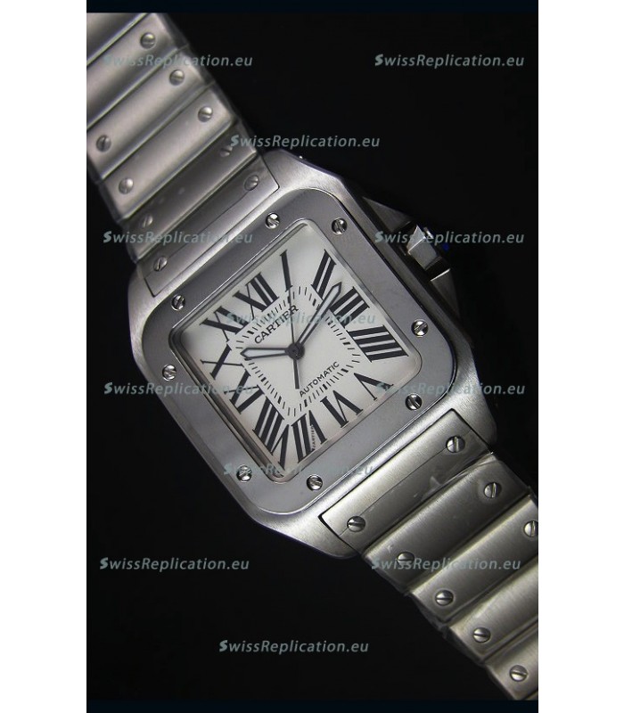 Cartier Santos 100 42MM Swiss Casing Watch with Japanese Movement 