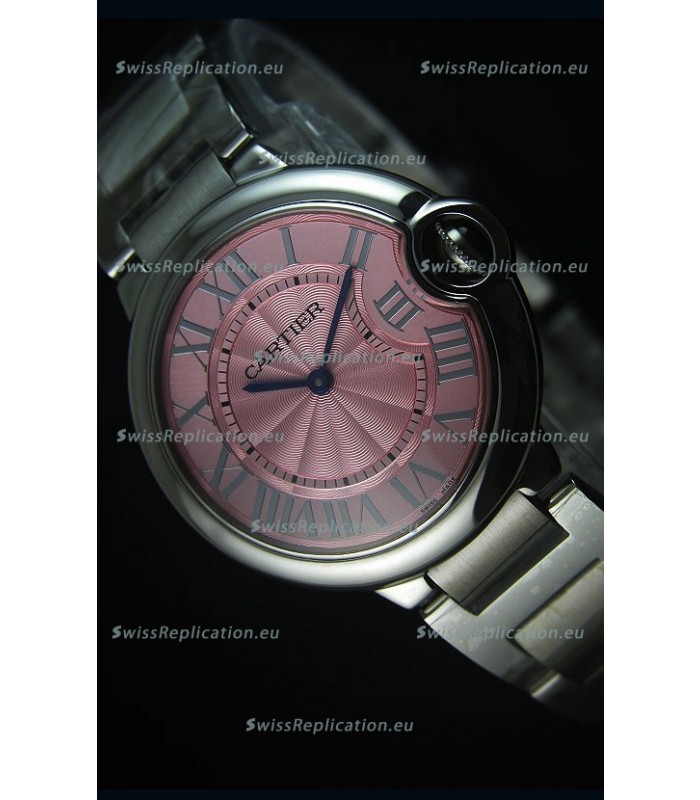 Ballon De Bleu Pink Dial Watch 36MM with Swiss Quartz Movement