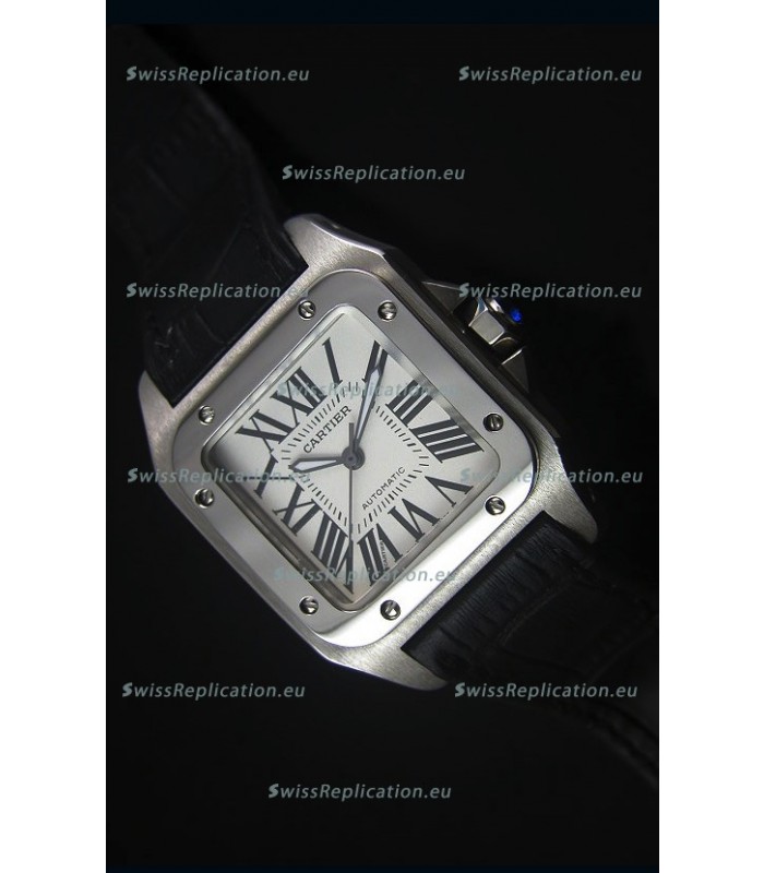 Cartier Santos 100 42MM Swiss Casing Watch with Japanese Movement 