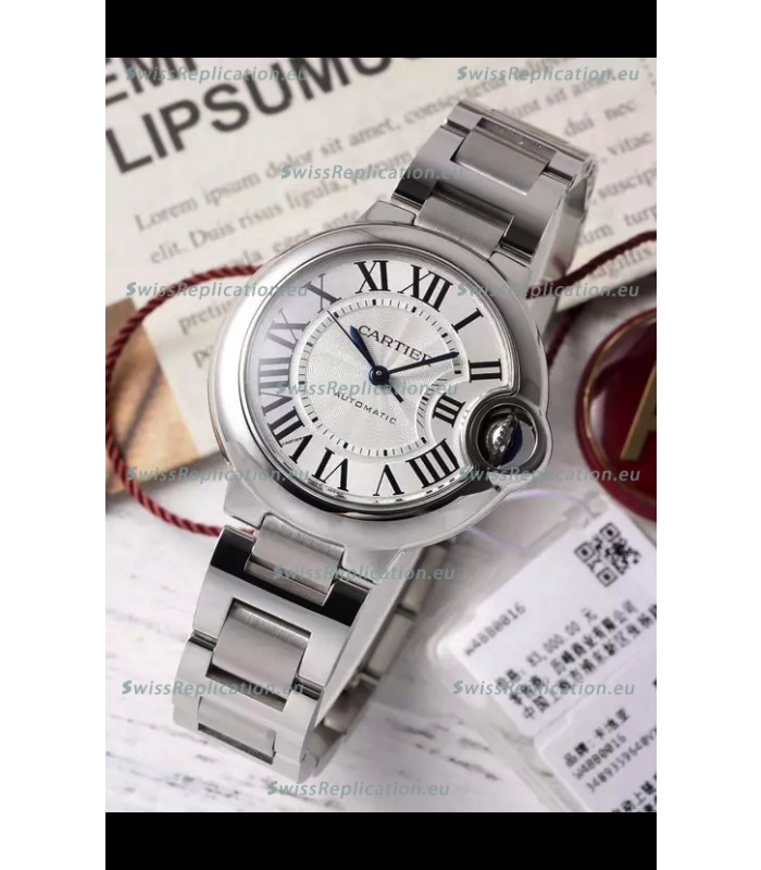 Ballon De Cartier Swiss Automatic 1:1 Mirror Quality 33MM in Steel Casing