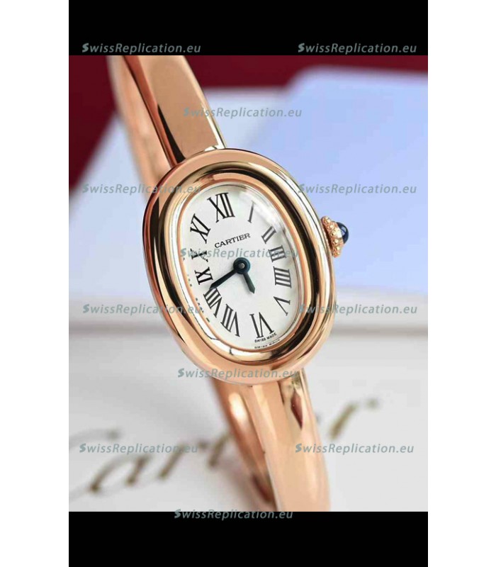Baignoire De Cartier Rose Gold Super Clone Quartz Replica Watch