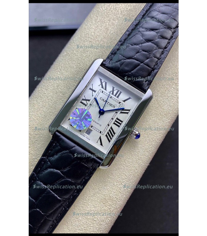 Cartier Tank Solo Swiss Automatic Watch in Steel Casing - 31MM Wide - 1:1 Mirror Replica