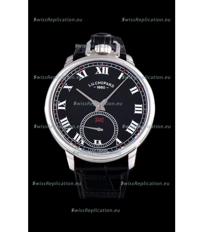 Chopard Louis-Ulysse The Tribute Stainless Steel Black Dial Swiss Watch