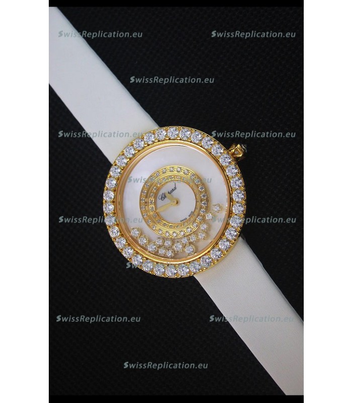 Chopard Happy Dreams 36MM White Strap in White Dial