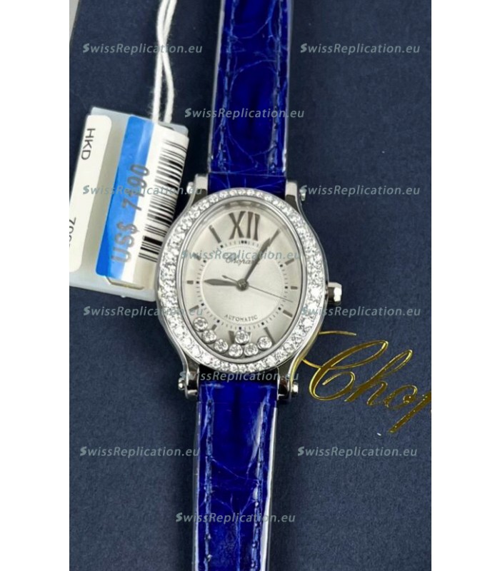 Chopard Happy Diamonds Mossanites Edition Super Clone Automatic Watch 
