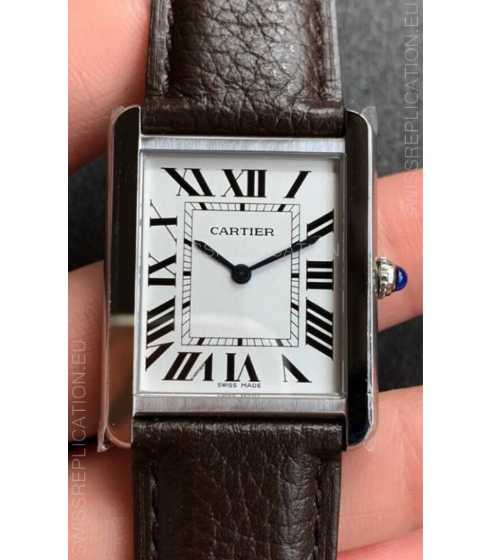 Cartier Tank Solo Swiss Quartz Watch in Stainless Steel Casing - 24MM Wide