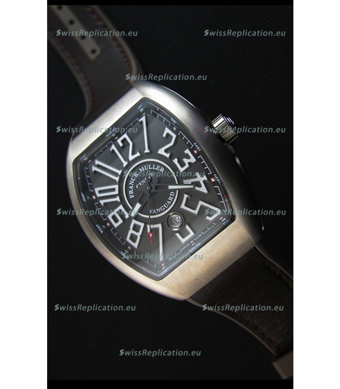 Franck Muller Vanguard V45 Titanium Swiss Replica Watch 1:1 Mirror Replica Edition