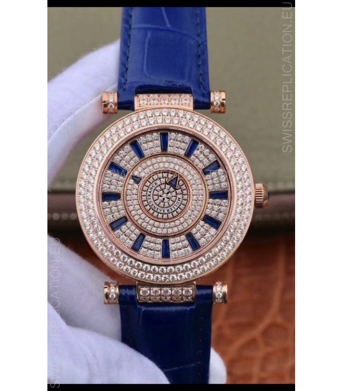 Franck Muller Double Mystery 1:1 Mirror Swiss Replica Watch - 42MM