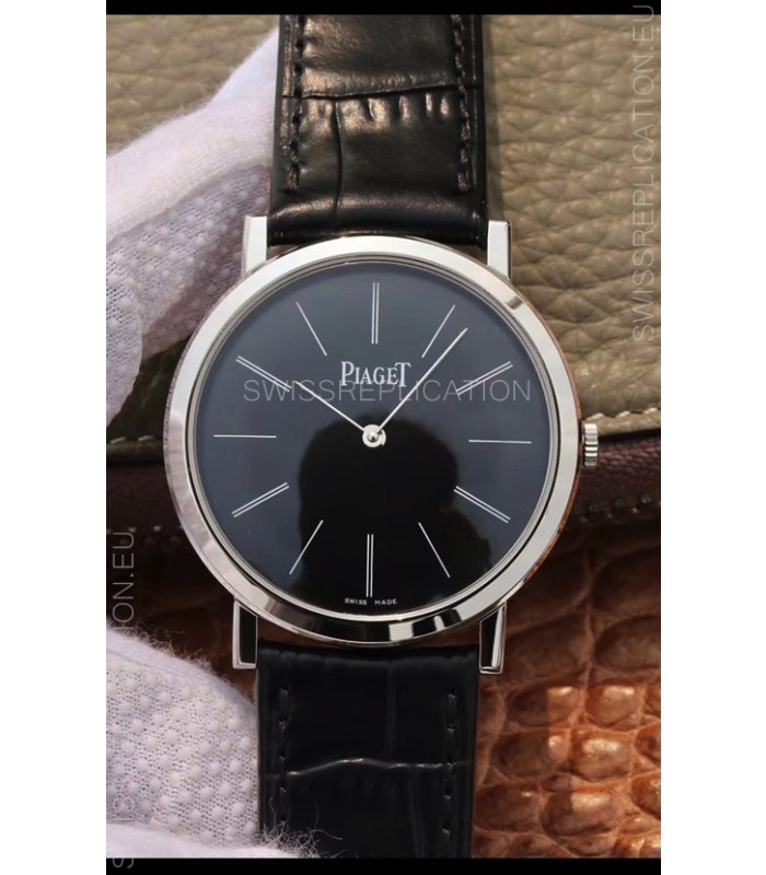 Piaget Altiplano G0A29113 1:1 Mirror Swiss Replica Watch in Black Dial 