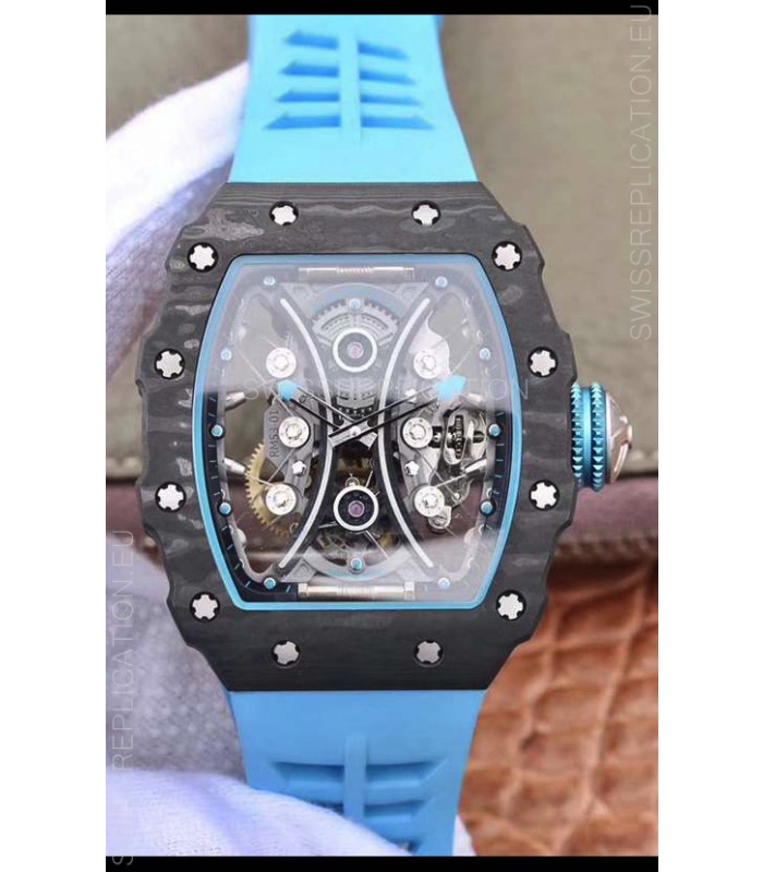 Richard Mille RM053-1 Tourbillon in One Piece Forged Carbon Casing - 1:1 Mirror Quality 