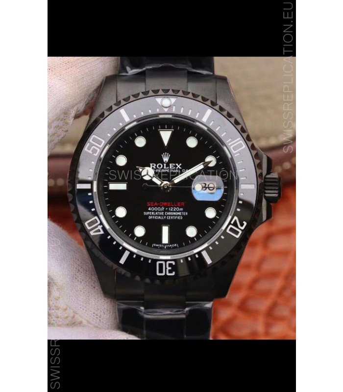 Rolex SeaDweller Deep-Sea Black Dial 50th Anniversary Edition in 1:1 Mirror Quality - PVD Casing