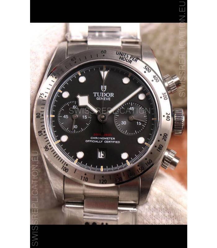 Tudor Heritage Black Bay M79350-0004 Chronograph 1:1 Mirror Replica Watch