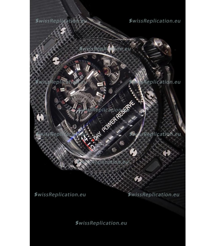 Hublot Big Bang MP-11 Power Reserve 3D Carbon Swiss Replica Watch