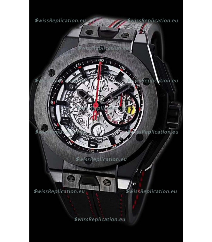 Hublot Big Bang Red Magic Carbon Ceramic Swiss Replica Watch 