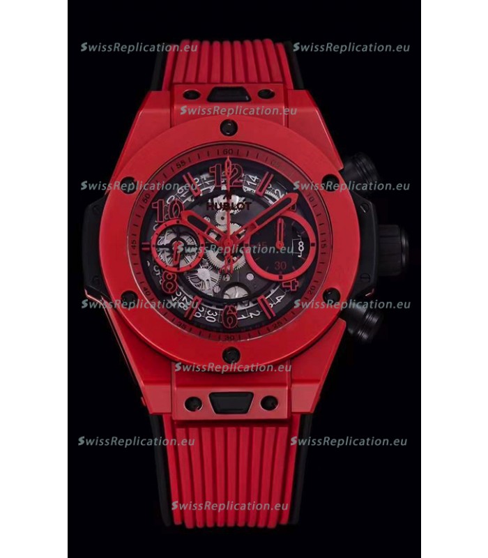 Hublot Big Bang Unico RED PVD 1:1 Mirror Edition Swiss Replica Watch 