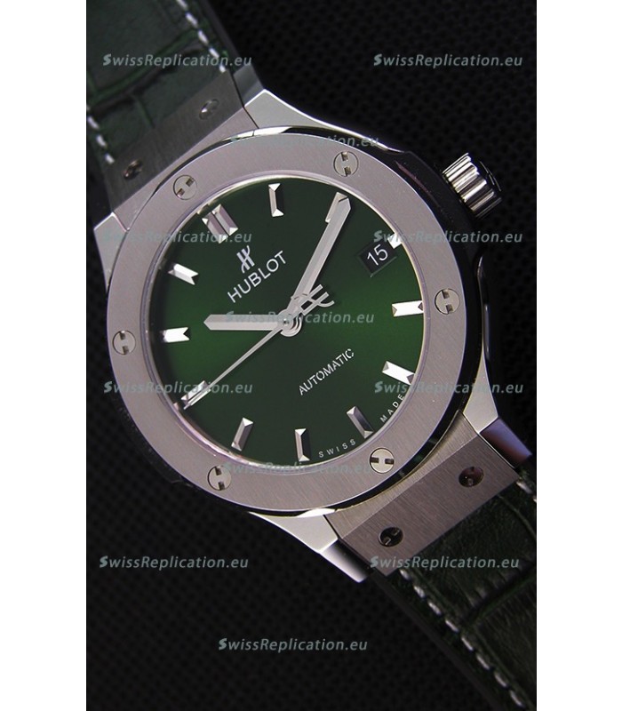 Hublot Big Bang Classic Fusion 38MM 1:1 Mirror Replica Watch Green Dial 