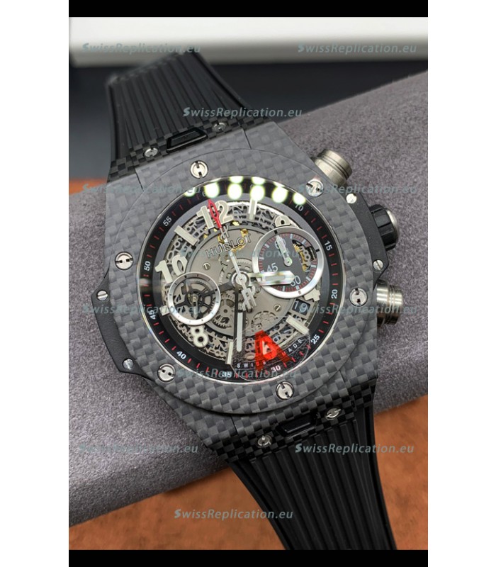 Hublot Big Bang Unico Carbon Fiber Watch 45MM - Swiss Replica Watch 
