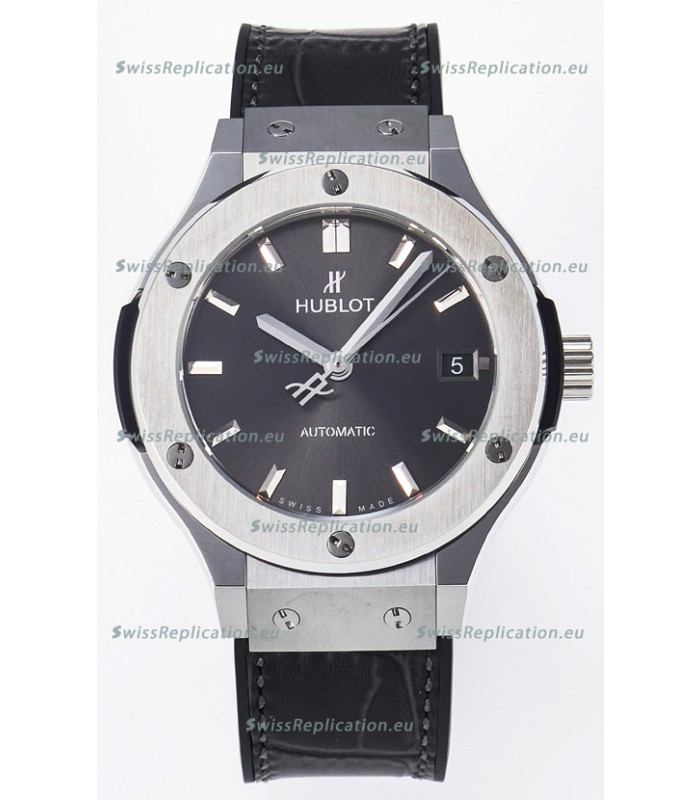 Hublot Super Clone Classic Fusion Titanium 38MM 1:1 Mirror Replica Watch Grey Dial