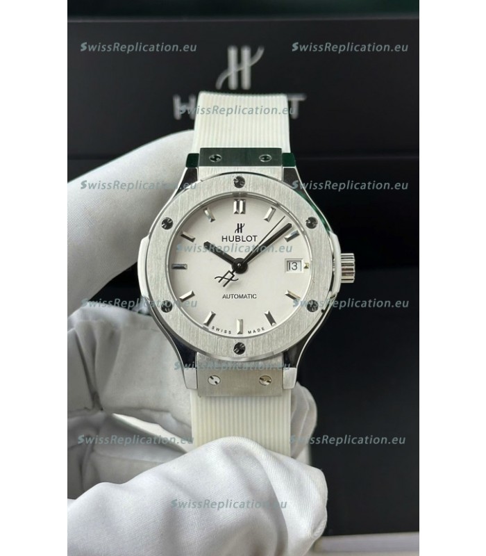 Hublot Super Clone Classic Fusion Titanium 38MM 1:1 Mirror Replica Watch White Dial