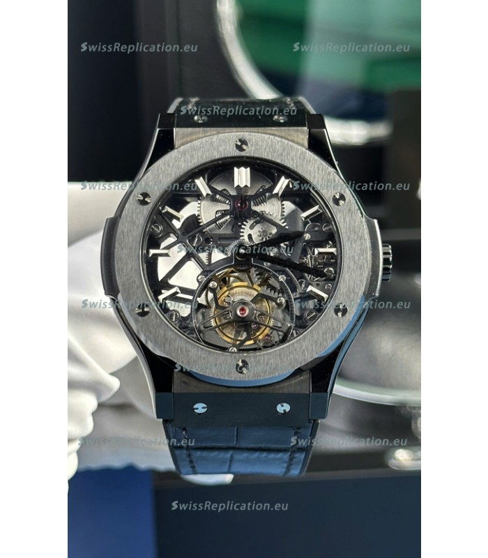 Hublot Classic Fusion Swiss Tourbillon 1:1 Mirror Replica - Ceramic Casing 45MM