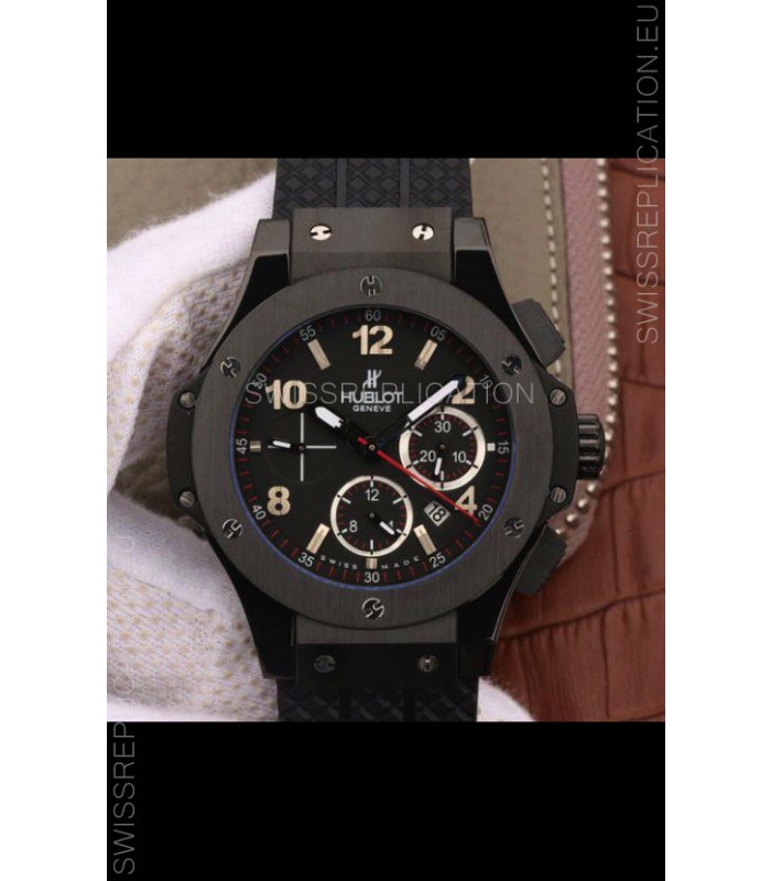 Hublot Big Bang Ceramic Case Swiss Replica Watch : 1:1 Ultimate Edition Replica