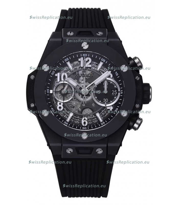 Hublot Big Bang Unico Black Ceramic Casing 1:1 Mirror Edition Swiss Replica Watch