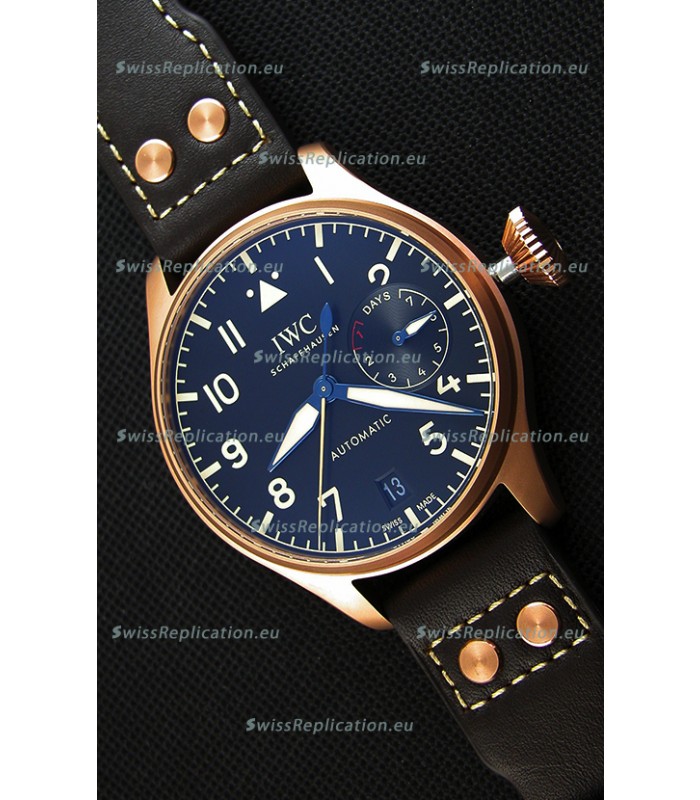 IWC Big Pilot's IW501005 Heritage Swiss Replica Watch - Functional Power Reserve 1:1 Mirror Replica