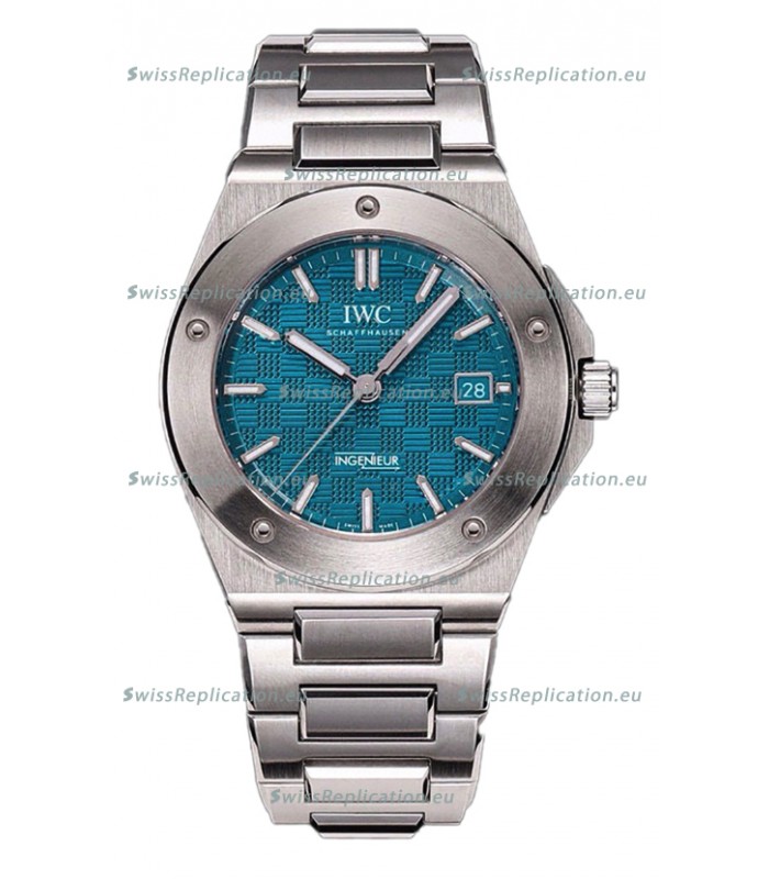 IWC Ingenieur IW328903 Green Dial 1:1 Mirror Swiss Replica Watch 40MM