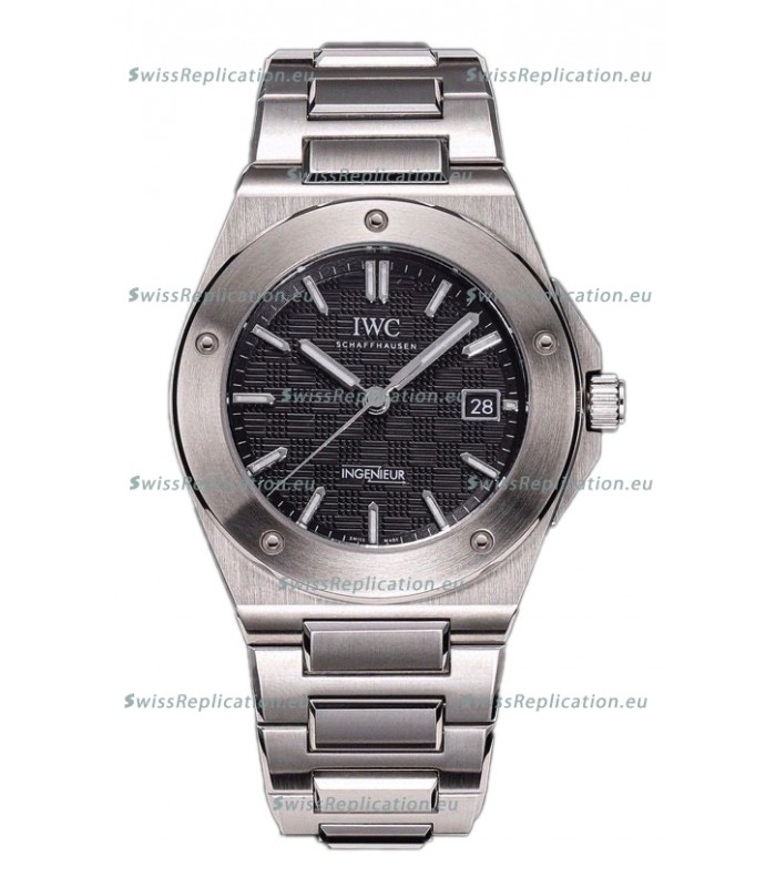IWC Ingenieur IW328901 Black Dial 1:1 Mirror Swiss Replica Watch 40MM