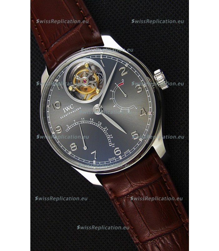 IWC Portugieser Tourbillon Mystere Retrograde Silver Dial UPDATED 2019 Version 