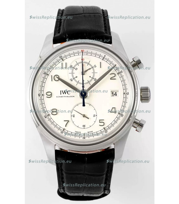 IWC Portugieser Chronograph Classic IW390403 White Dial Swiss Replica Watch