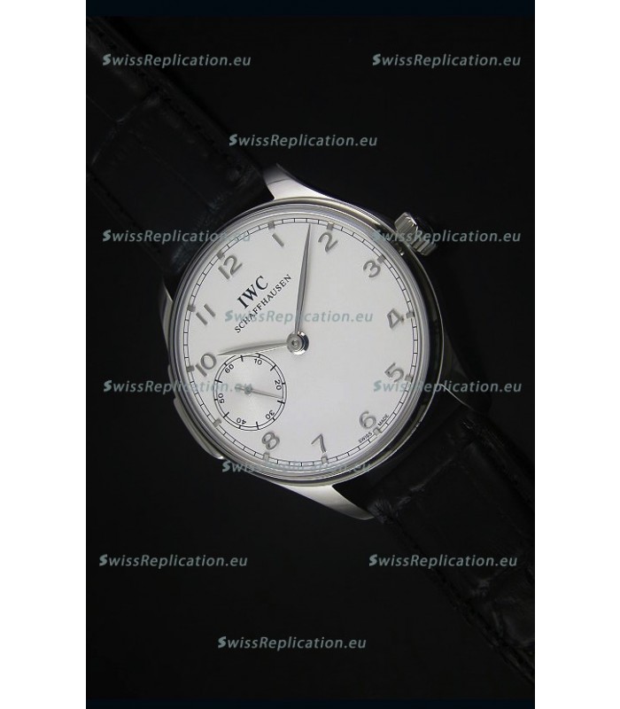 IWC Portuguese Handwind Ref# IW5242 Swiss 1:1 Mirror White Dial Watch