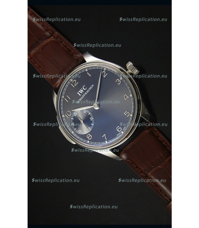 IWC Portuguese Handwind Ref# IW5242 Swiss 1:1 Mirror Grey Dial Watch