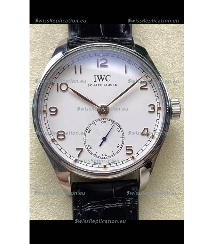 IWC Portugieser Super Clone Automatic 41 IW358303 White Dial in Steel Case