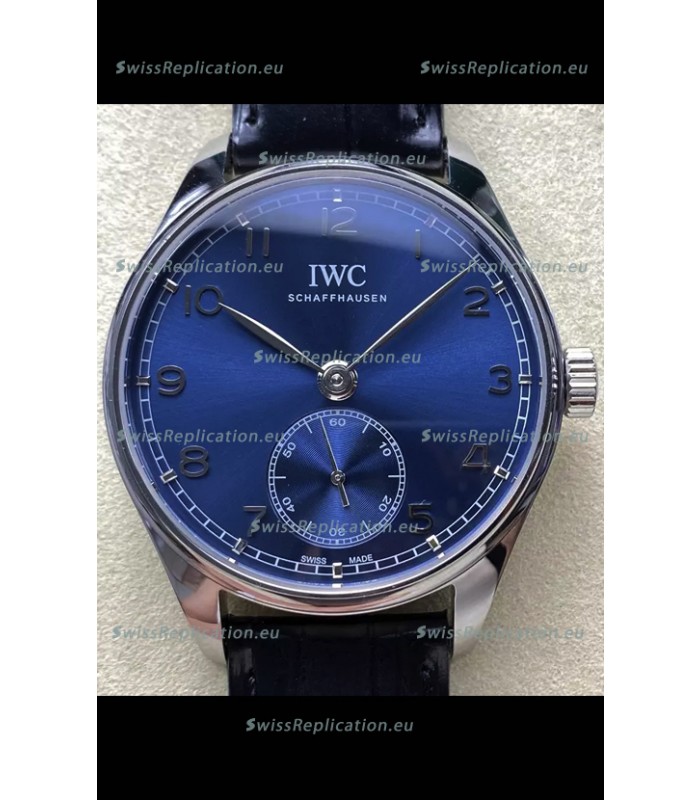 IWC Portugieser Super Clone Automatic 41 IW358305 Blue Dial in Steel Case