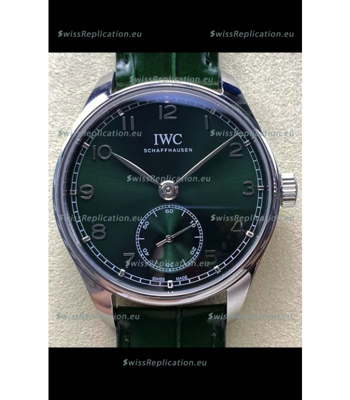 IWC Portugieser Super Clone Automatic 41 IW358310 Green Dial in Steel Case