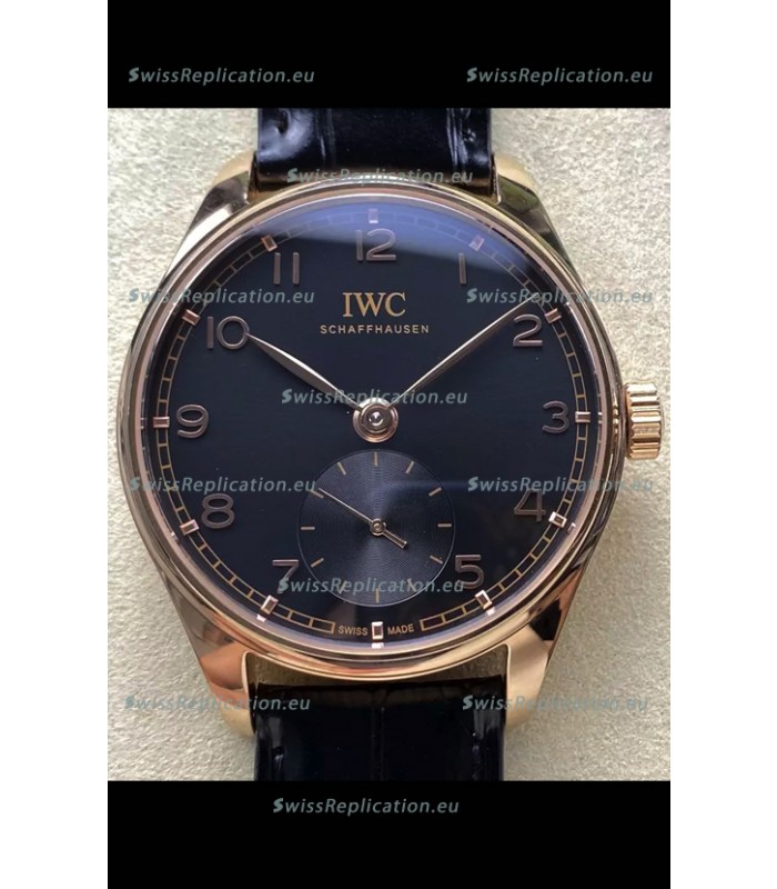 IWC Portugieser Super Clone Automatic 41 IW358401 Brown Dial Rose Gold Casing