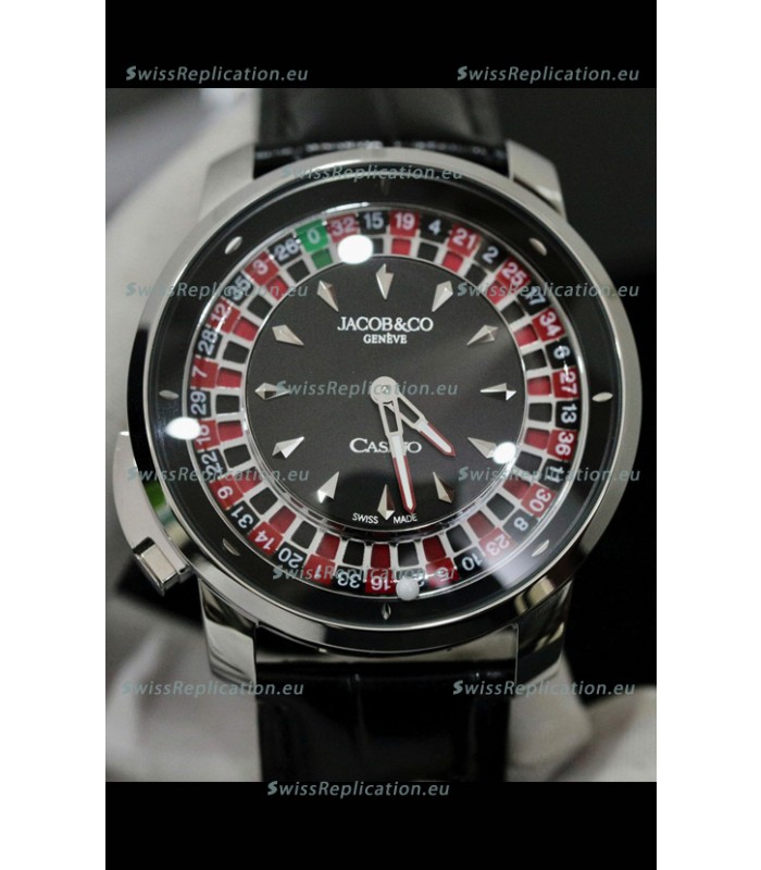 Jacob and Co Roulette Edition Replica Watch in Stainless Steel Casing 