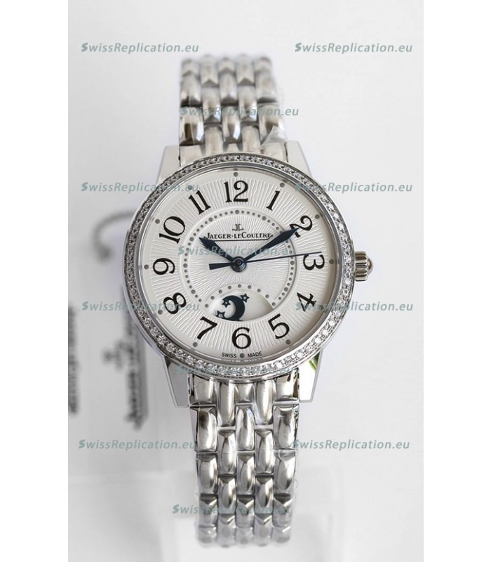 Jaeger-LeCoultre Rendez-Vous Steel Night & Day 1:1 Mirror Steel Casing Watch