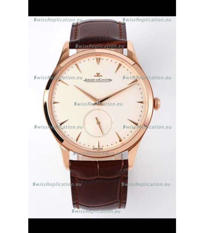 Jaeger LeCoultre Master Grand Ultra Thin Rose Gold Watch 1:1 Mirror Replica