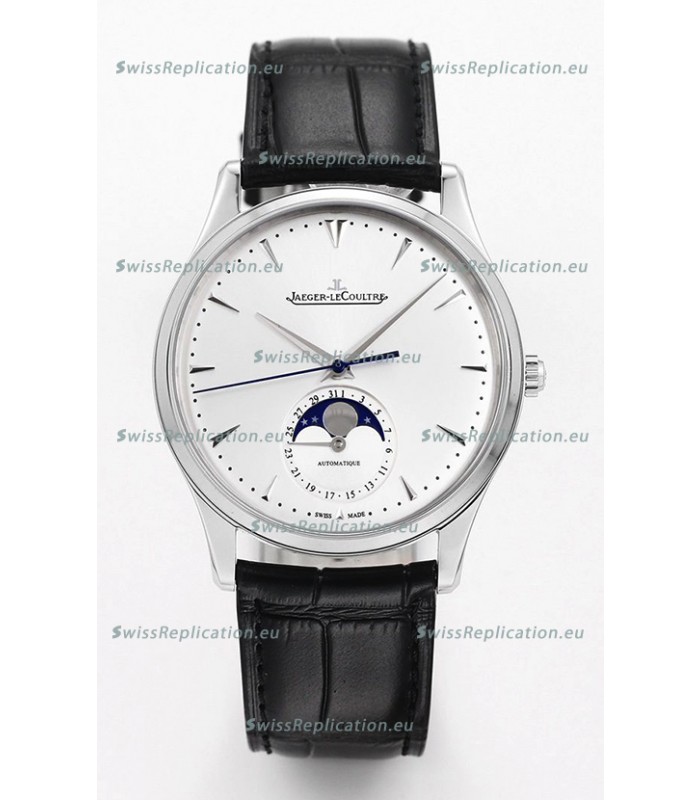 Jaeger LeCoultre Master Ultra Thin Moon 904L Steel 1:1 Mirror Replica Watch