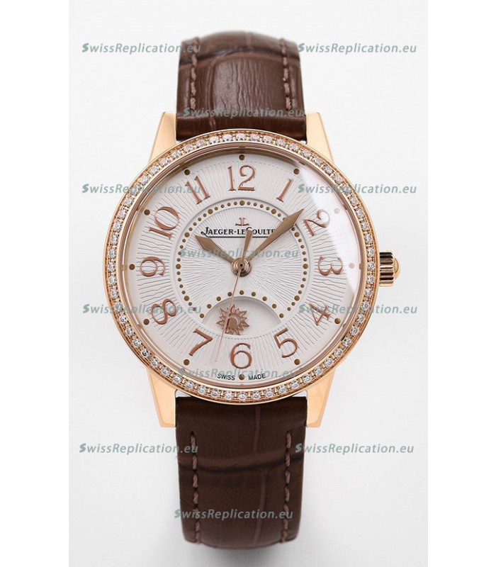 Jaeger-LeCoultre Rendez-Vous Steel Night & Day Rose Gold 1:1 Mirror Swiss Watch