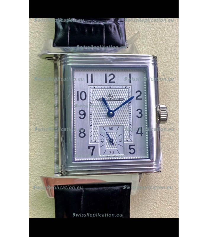 Jaeger-LeCoultre Reverso DuoFace Stainless Steel Casing Watch in Swiss Automatic Movement