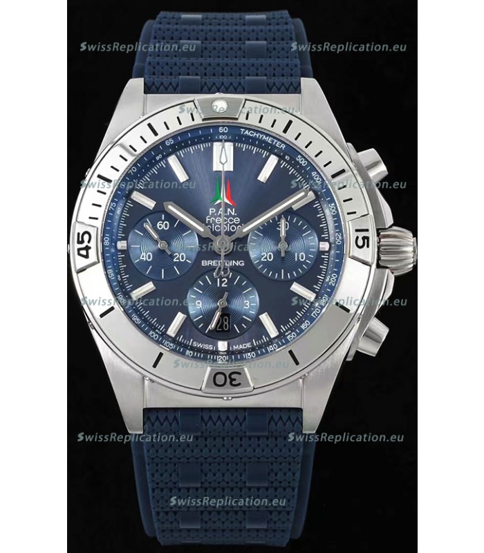 Breitling Chronomat B01 42 Edition Swiss 904L Steel Casing Blue Dial 1:1 Mirror Replica Watch
