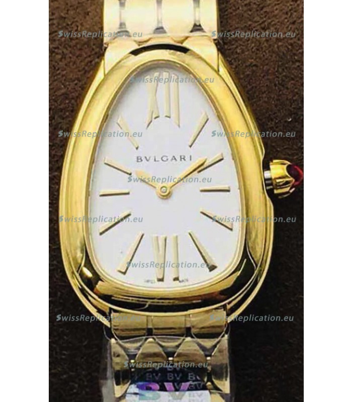 Bvlgari Serpenti Seduttori Edition Watch in Yellow Gold Case 1:1 Mirror Replica