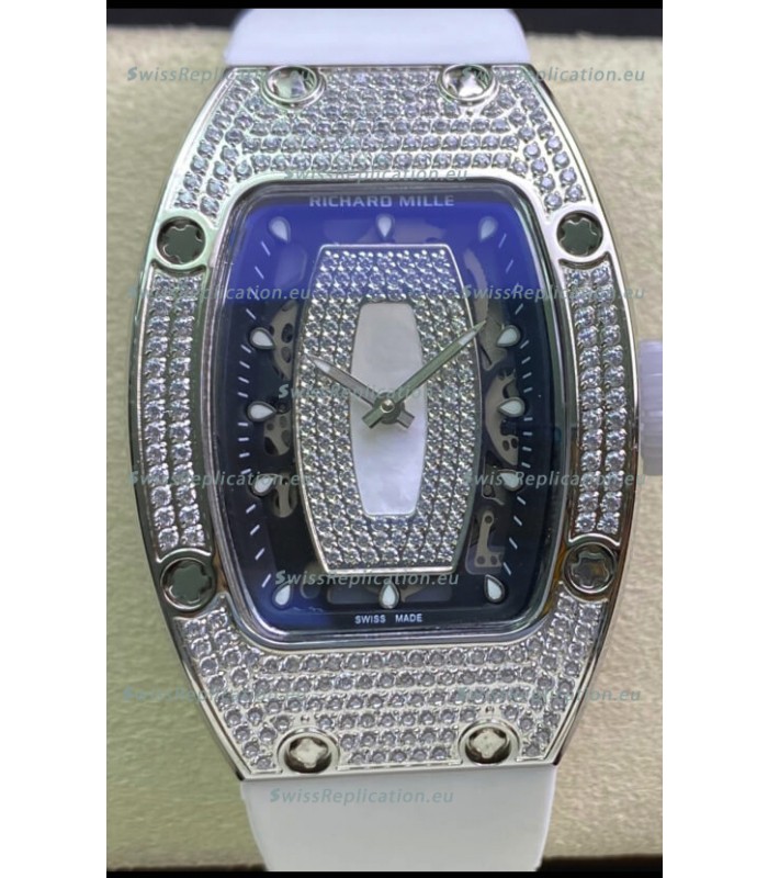 Richard Mille RM-07-01 Diamonds Dial and Casing Ladies 1:1 Swiss Replica Watch 