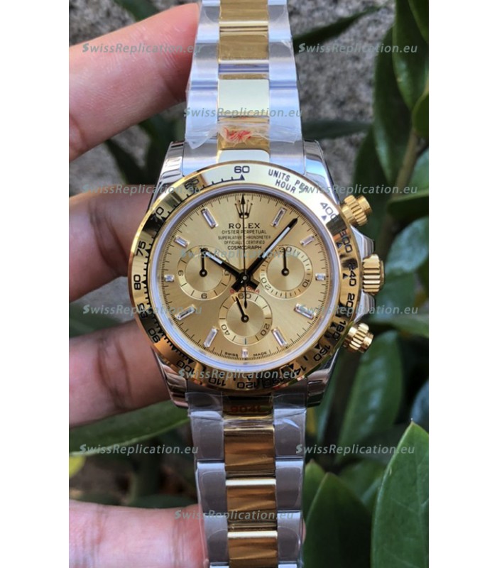 Rolex Cosmograph Daytona 116508 Yellow Gold Original Cal.4130 Movement - Ultimate 904L Steel Watch