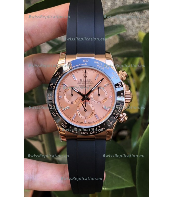 Rolex Cosmograph Daytona 116508 Rose Gold Original Cal.4130 Movement - Ultimate 904L Steel Watch