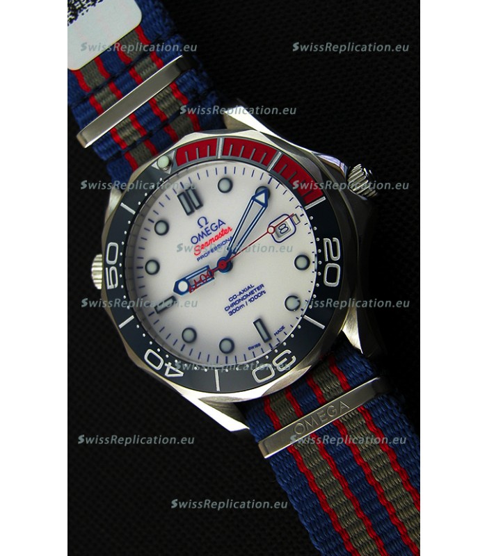 Omega Seamaster Diver 300M 007 Commander's Limited Edition Swiss 1:1 Mirror Replica Watch